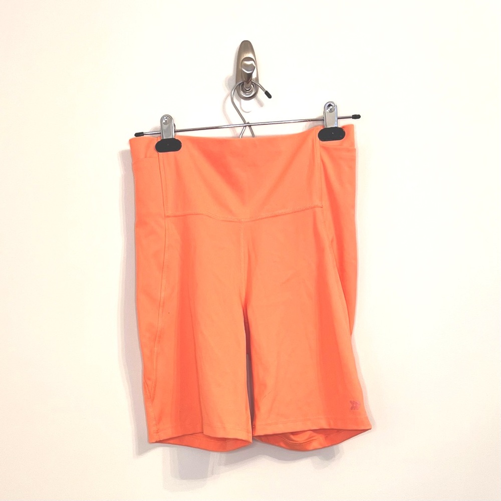 Coral Biker Shorts